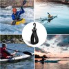 4 PCS Adjustable Kayak Paddle Holder,Paddleboard Clip,Inflatable Boat Canoe Boat