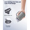 PILSAMAS Multifunctional Adult Sippy Cup for Elderly Spill Proof -