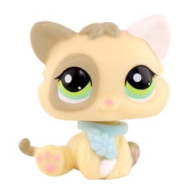diylpshome miniature perisan cat crouching cat wolfcat fox kitten pet figure cat and dog kids gift:_kitten 1074