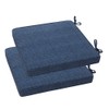 Magpie Fabrics Indoor/Outdoor Waterproof Square Corner Seat Cushion, 18" x