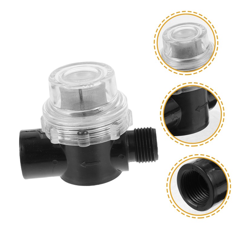 Operitacx Line Water Filter with Mesh Screen Durable Pre-Filter for