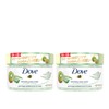Dove(ダヴ) Kiwi & Aloe Creamy Scrub Body, 2-Pack, Main Body