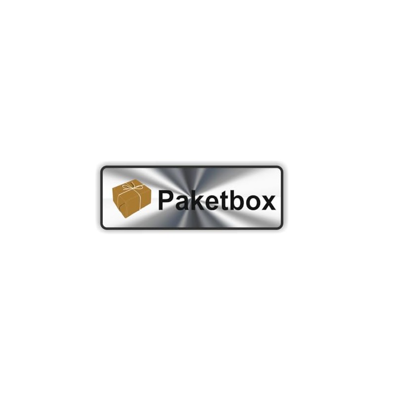Generisch Parcel Box Symbol Sticker, Decal (R 34/5) w (15