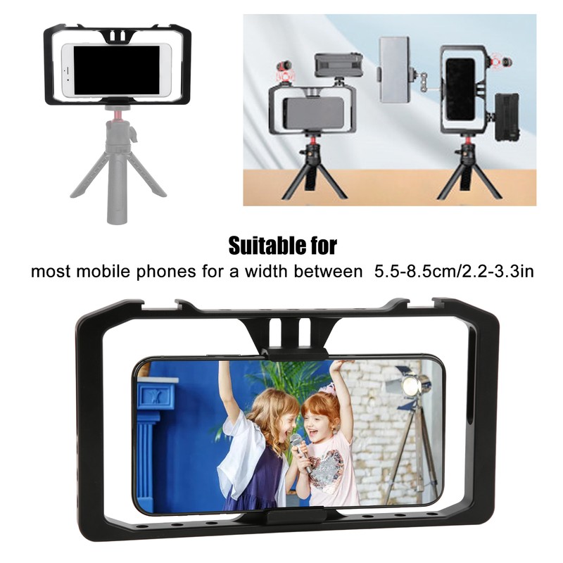 Manbily Phone Cage Grip Rig PD‑02 PRO 2 Metal Handheld