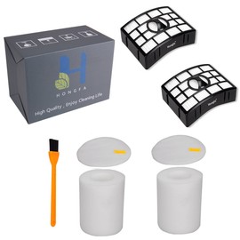 Hongfa Replacement Shark NV755 UV795 Filter, Vacuum Filter Compatible with Shark Rotator Powered Lift-Away XL Capacity NV755 UV795,Replace Parts XFF750 & XHF750