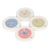 4 Pieces Aromatherapy Wax Tablets Long Lasting Dry Flower Scented