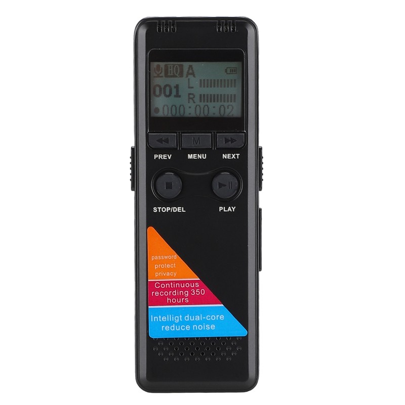 MP3 MP4 8GB 3.5mm Stereo LCD Screen Portable HD USB