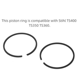 Ruimou 4Pcs Cutting Saw Cylinder Piston Ring 49mmx1.5mm OE:1127 034 3006 Compatible with Stihl TS400 TS350 TS360