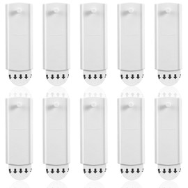Nogeqi 10PCS Large Picture Hanging Strips Heavy Duty, Sticky Adhesive Picture Hangers, No Damage Wall Picture Hangers Without Nails Poster Hanger Strips, Hanging Hooks for Wall Decoration