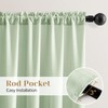 HOMEIDEAS Non See Through Privacy Sheer Curtains, Elegant Lightweight Semi
