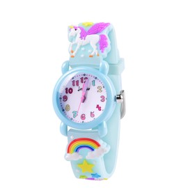 VAPCUFF Kids Toys Age 3 4 5 6 7 8, Girls Watches Ages 3-7 Birthday Gifts for 3 4 5 6 7 8 9 Year Old Girls Toddler Toys for Girls Age 3 4 5 6 7 - Blue