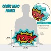 Small Comic Book Action Hero Piñata, Kids Birthday Party Supplies