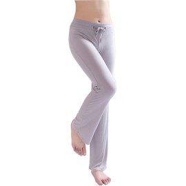 HOEREV Women's Soft Modal Slimming Lounge Pants Yoga Pants Pajama Pant