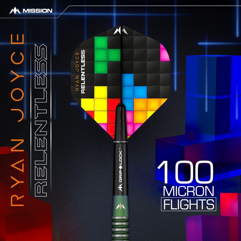 Mission 5xF3771 Ryan Joyce Dart Flights | 100 Micron Premium