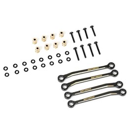 BATRAZZI RC Crawlers Truck Upgrade Parts for FMS FCX24M D90: Brass Lower Chassis Link Set