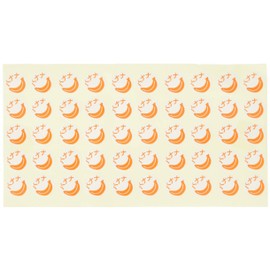 cotta Seals 20 Bananas, Orange, 0.6 inch (1.5 cm) Diameter 1761, Pack of 100