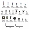 ZXMT Chameleon Stainless Steel Complete Fairing Bolts Kit Screws Nut