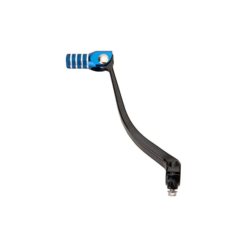 Tusk Folding Shift Lever Black/Blue Tip Compatible with Yamaha YFZ450R
