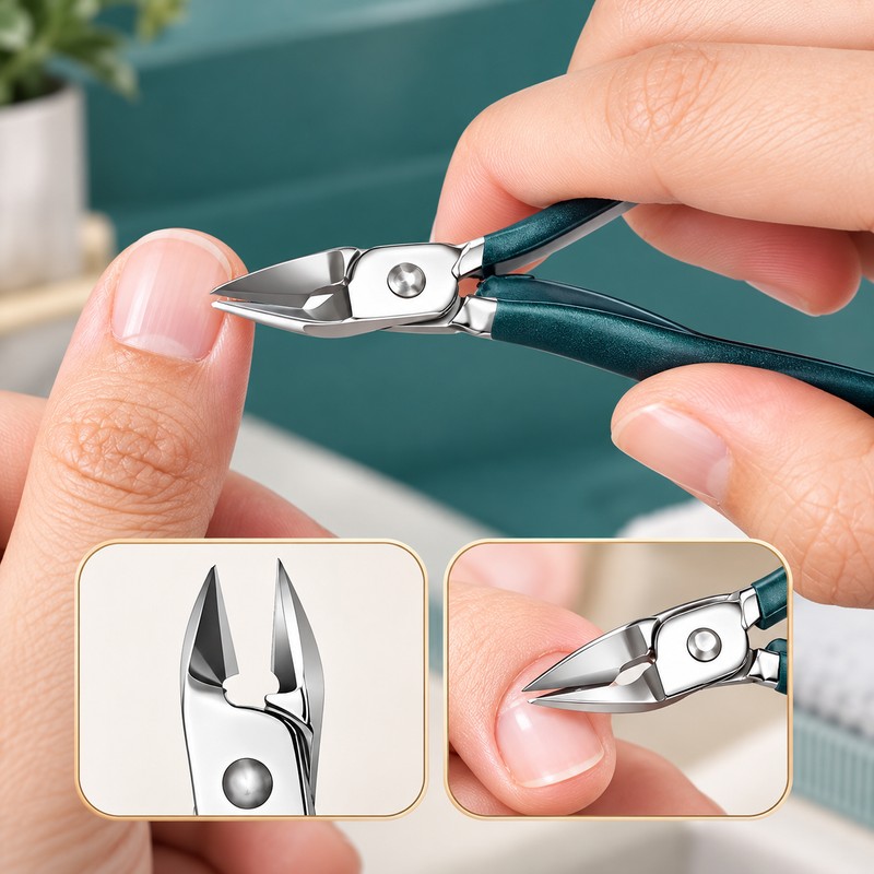 Stainless Steel Nail Care Kit for Manicure & Pedicure –