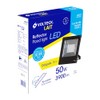 Volteck Slim Black LED Reflector, 50W, Wall Mount, Indoor, Living