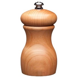 Fletchers' Mill Marsala Collection Pepper Mill, Cherry - 4 Inch, Adjustable Coarseness Fine to Coarse, MADE IN U.S.A.