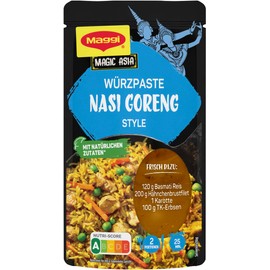 MAGGI Magic Asia Seasoning Paste for Nasi Goreng Style (No Preservatives, Vegetarian), Pack of 1 (1 x 65 g)