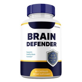Brain Defender Capsules,  Maximum Strength Pills Cognitive and Brain (3 Pack)
