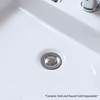 Luxier DS03-TC 1 1/2" Bathroom Faucet Vessel Vanity Sink Pop