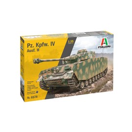 Italeri 6578 Pz.Kpfw.IV Ausf H 1:35 Plastic Model Tank Kit