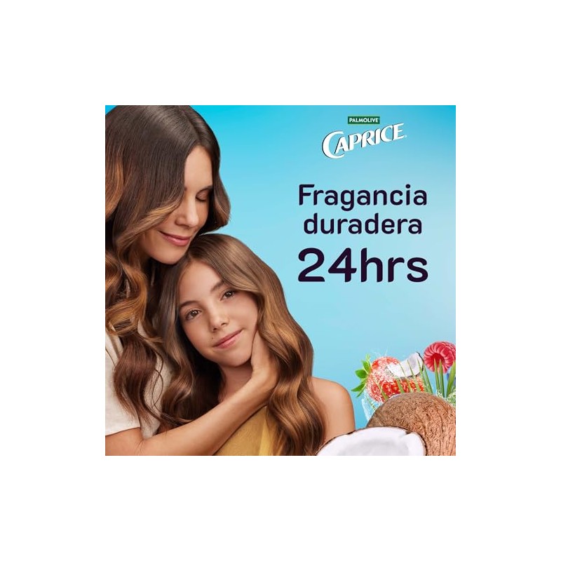 Shampoo Caprice Naturals Frutos Rojos y Agua de Coco Red