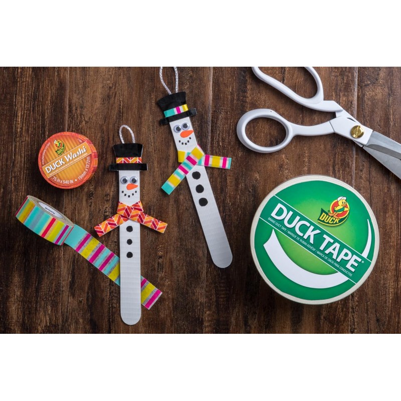 Duck Brand Duck Printed Duct Tape, 6-Roll, Woodgrain (283051_C)