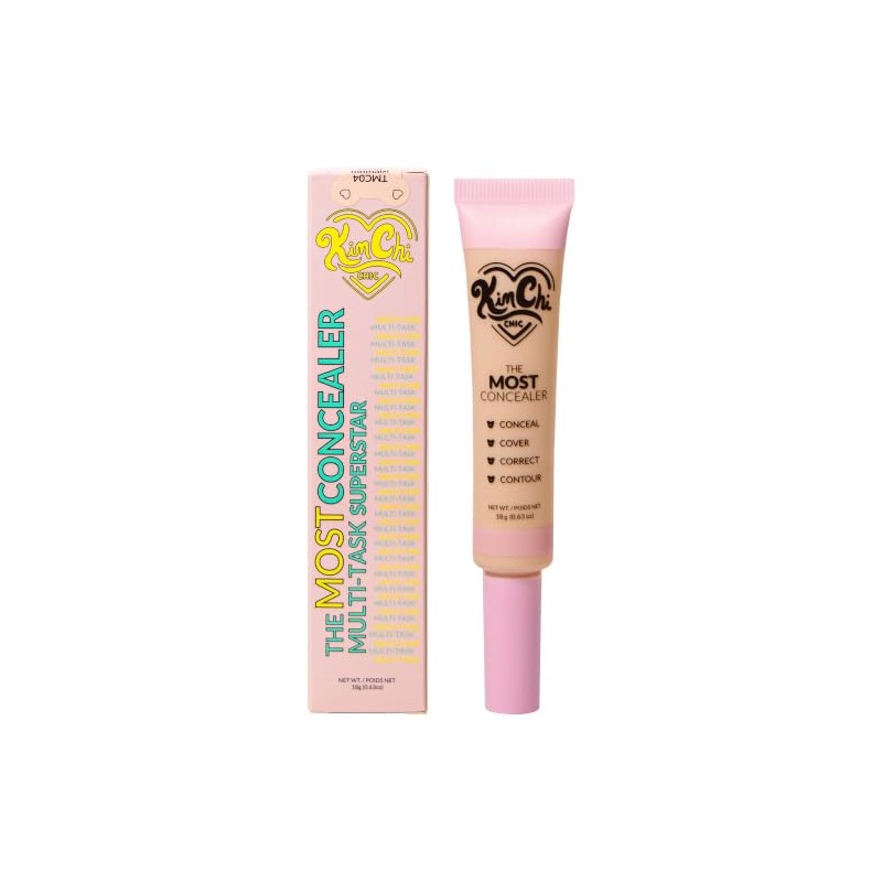 Kimchi Chic, Corrector de Maquillaje Alta Cobertura, The Most Concealer,