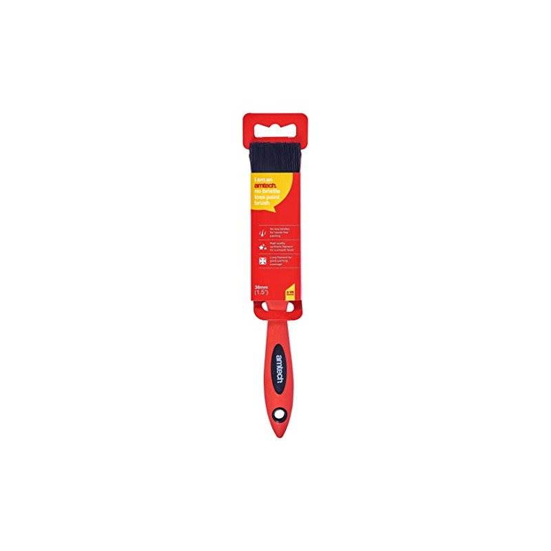 Amtech G4360 1.5 inch Paint Brush (38mm), No Bristle Loss
