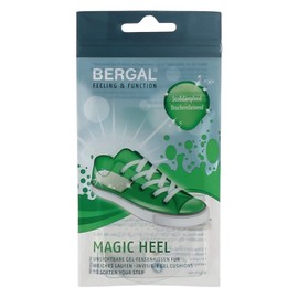 BERGAL Magic Heel Invisible Gel Cushion Large Clear Pack of 0, clear