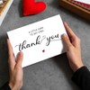 Chenive Funny Thank You Card, Simple Thanks Gifts, Minimalist Gratitude