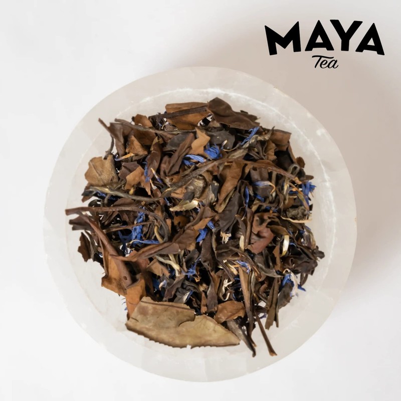 Maya Tea Madagascar Coconut White Tea, Premium Loose Leaf Tea,