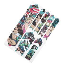 1 Set Bike Protector Sticker, Bike Frame Protective Sticker Mountain Bike Chain Protective Road Bicycle Protective Stickers Bike Paster for Mountain Bikes, Off-Road Vehicles, Road Bikes