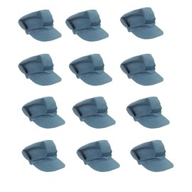 Adjustable Train Engineer Hats - Train Engineer Costume Hats (12 Pack)