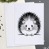 Azeeda Groß (A4) 'Langschwanz-Stachelschwein' Grußkarten/A4 Grußkarten (GC00069358)