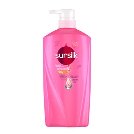 No Brand Sunsilk Smooth and Manageable Shampoo 680 ml - Pink bottles with pump dispensers - Hair care product for smooth and manageable hair.