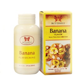 Butterfly - Flavoring Paste, Pack of 1 (Banana, 60ml)