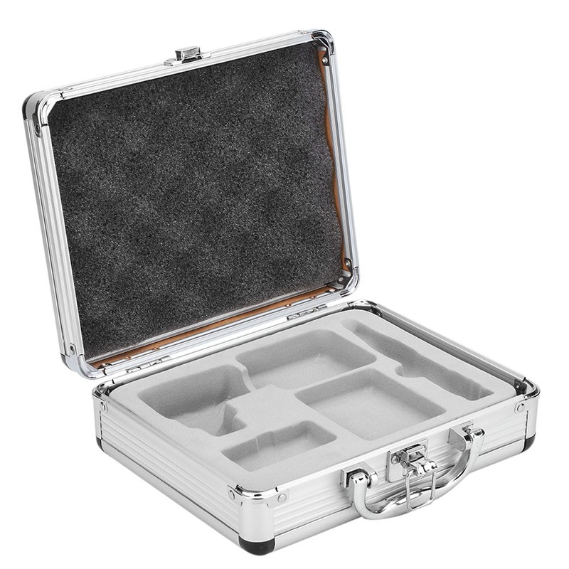 Tattoo Carrying Case Machine Storage Box Lock Padded Box Organizer