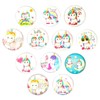 Fridge Magnets Unicorn DOWNDRIFT Pack of 12 Unicorn Magnets Fridge Magnets Cute 3D Fridge Magnets for Loose Whiteboard Office Cabinet Dishwasher Bulletin