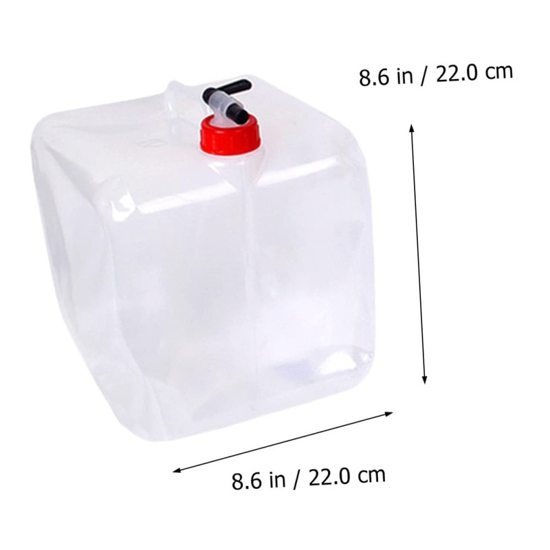 KICHOUSE Portable Water Container Camping Water Tank Pe Pp Material