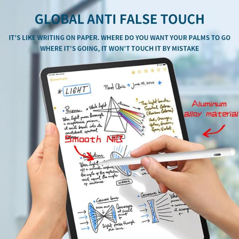 Active Stylus Pen for ios tablet Tablet with Magnetic Attachment,