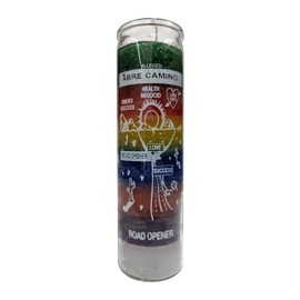 Generic Abre Camino (Road Opener) 7 Color Pilar Candle