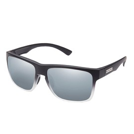 Suncloud Rambler Lifestyle Sunglasses - Black Gray Fade | Silver Mirror