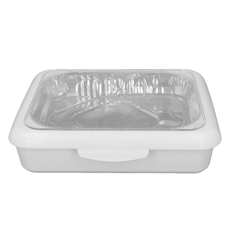 Foil Tray Holder Set Insulation Lightweight Portable Food Foil Dish
