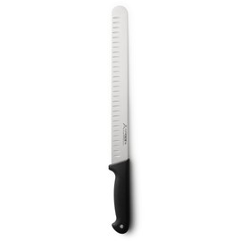 CAT CORA Granton Slicer Knife, Professional 12-Inch German Steel Blade For Slicing Meat and Poultry, and Cutting Produce, Ergonomic Soft-Grip Handle, NSF-Certified Kitchen Knife
