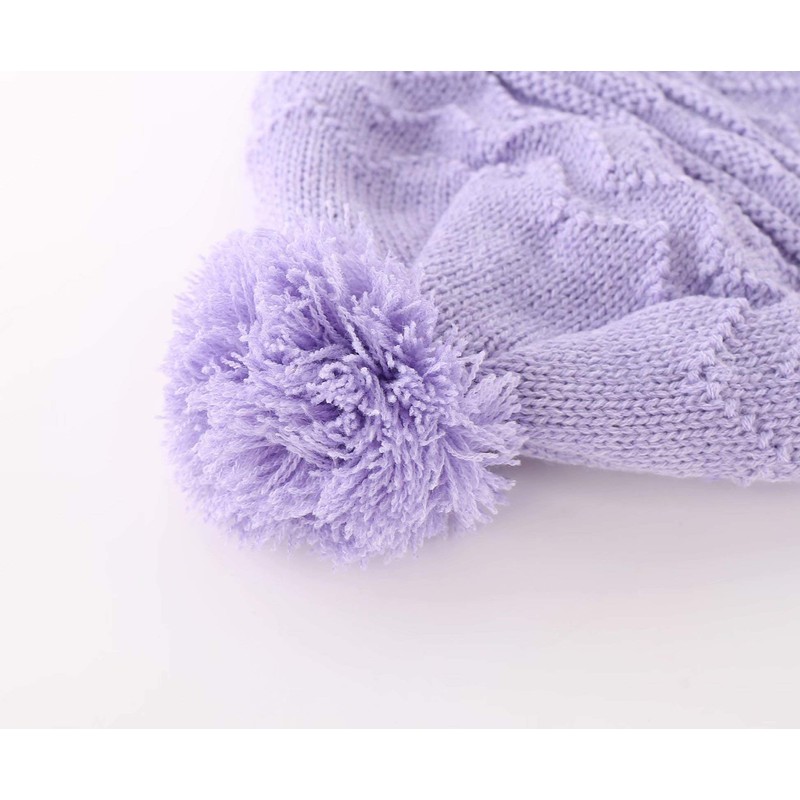 Connectyle Gorro de invierno con forro polar para niños y